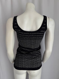 Débardeur Guess - S - Noir - Monogramme Los Angeles
