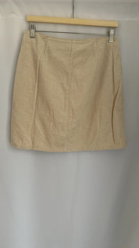 Jupe velours Promod - 36 - Beige -