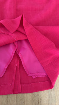 Jupe droite Christine Laure - Fr 42 - Rose
