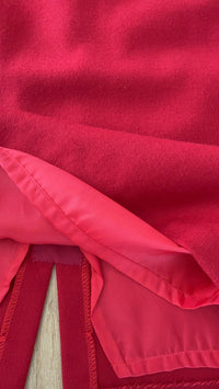 Ensemble tailleur femme sarah b. - Fr 42 - rouge - Laine