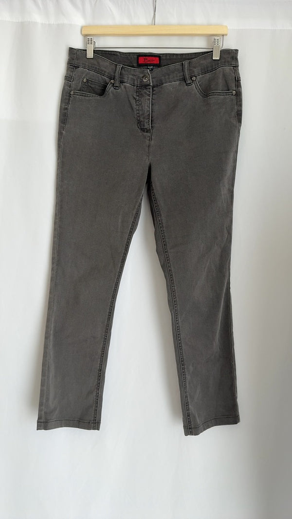 Pantalon slim Bx Jeans - Fr 40 - gris