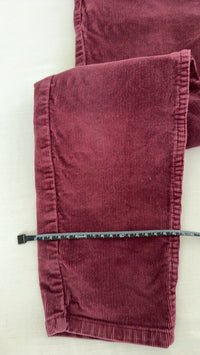 Pantalon velours Lulucastagnette - 40 - Bordeaux -