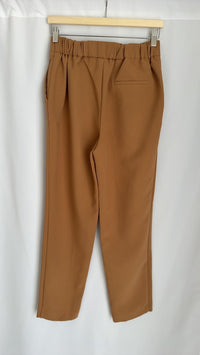 Pantalon Kiabi - 36 - Marron - boutons dorés taille haute