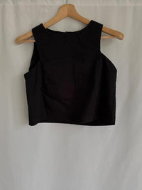 Crop top Mango Suit - S - Noir