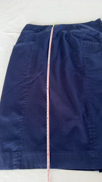 Jupe genou H&m - 36 - Bleu marine