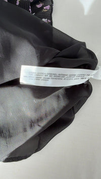 Robe Zara - M - Noir - Fleurie