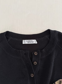 Cardigan Hauber Sporting-life - 44 - Noir -