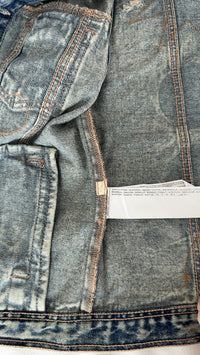 Gilet en jean Mango - Xxs - Bleu