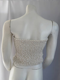 Tube top Bershka - L - Crème