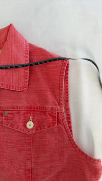 Veste sans manches New Man - 40 - corail