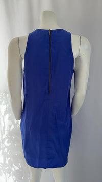 Robe Etam - 40 - Bleu mauve - plissée sans manches