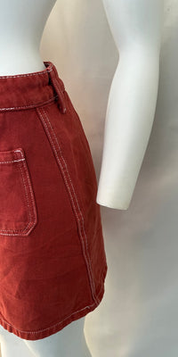 Mini-jupe Bershka - 36 - Rouge -