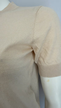 Pull manches courtes Zara - S - Crème -