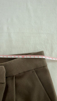Pantalon tailleur Zara - Xs - Marron -