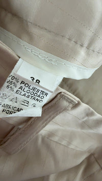 Pantalon tailleur Sans Marque - 38 - Beige -