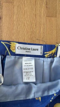 Ensemble jupe et veste Christine Laure - Fr 42 - bleu