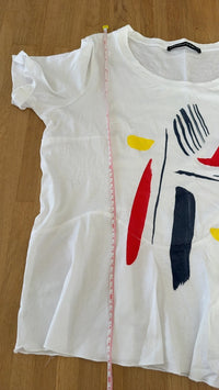 T-shirt Mado et les Autres - Fr 42 - blanc - motif abstrait