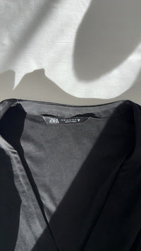 Robe courte Zara - Xs - Noir -