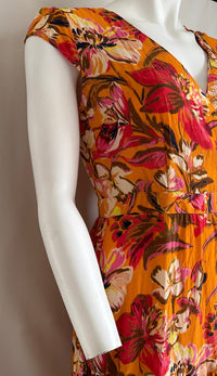 Robe Midi Sans Marque - 38 - Orange -