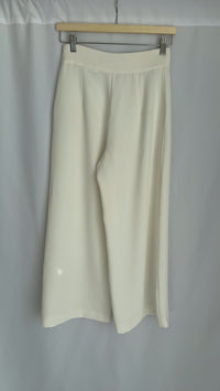 Pantalon large Zara - S - Crème