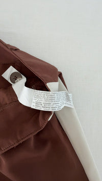 Pantalon large Stradivarius - 34 - Marron -
