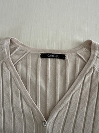 Gilet Caroll - S - Beige -
