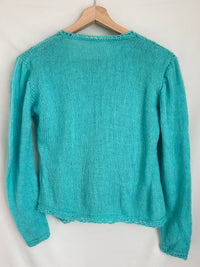 Gilet Vintage- M - Turquoise -
