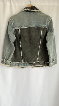 Veste en jean H&m - Xs - Gris -