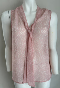 Blouse Etam - 38 - Rose - imprimé cœurs