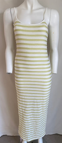Robe Longue Missguided - S - Blanc Et verte