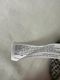 Pull col V Cache Cache - M - Beige et Noir