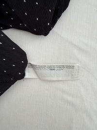 Top sans manches Mango - M - Noir - à pois