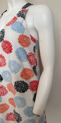 Robe Casual Mng Suit - S - Blanc Et Orange -