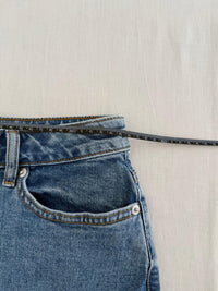 Jupe longue en jean F&f - 38 - Bleu -