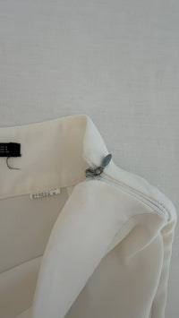 Pantalon large Zara - S - Crème