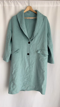 Manteau Zara - L - Bleu clair