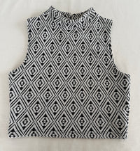 Crop Top Pimkie - Xs - Noir Et Blanc -