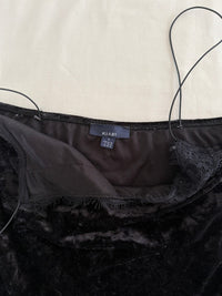 Caraco Kiabi - S - Noir - Velours Et Dentelle