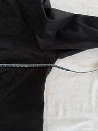 Blouse Etam à volants manches 3/4 - 40 - Noir