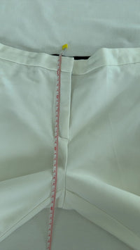 Pantalon slim Zara - M - Blanc