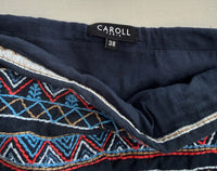 Jupe Midi Caroll - 38 - Marine -