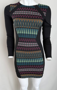 Robe H&m - 38 - Noir - Motif Ethnique