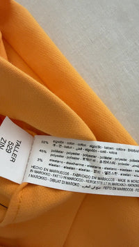 Pantalon tailleur Zara - M - Orange