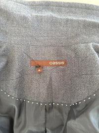 Blazer femme Cassis - 38 - Gris