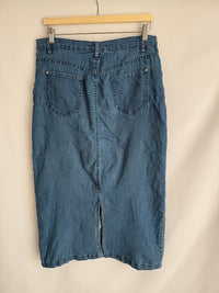Jupe en jean bpc selection - 42 - Bleu -