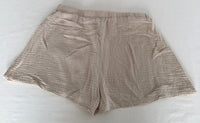 Short Shein - L - Beige - Gaze De Coton