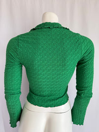 Blouse Monki - Xs - Vert -