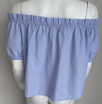 Blouse Ivivi - M - Bleu Clair - À Rayures