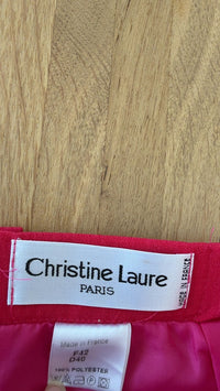 Jupe droite Christine Laure - Fr 42 - Rose