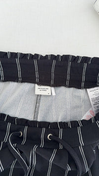 Pantalon large Jdy - M - Noir - à rayures